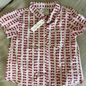 Sovereign Code Girls buttons down shirt (size 7)
